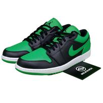 Air Jordan Air Jordan 1 Low Juodi Laimingos Žalios 553558-065 Vyriški Dydžiai EU 44 žalia/juoda