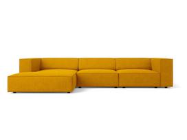 Minkštas kampas Cosmopolitan Design Arendal 4, geltonas