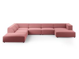 Minkštas kampas Cosmopolitan Design Arendal, rožinis