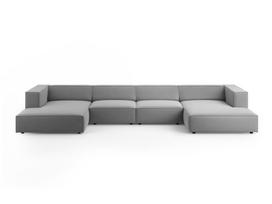 Minkštas kampas Cosmopolitan Design Arendal, pilkas