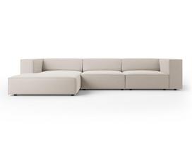 Minkštas kampas Cosmopolitan Design Arendal 4, smėlio spalvos
