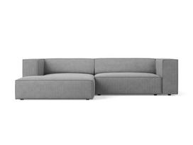 Minkštas kampas Cosmopolitan Design Arendal 3, pilkas