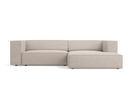 Minkštas kampas Cosmopolitan Design Arendal 3, smėlio spalvos