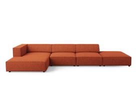 Minkštas kampas Cosmopolitan Design Arendal 5, oranžinis