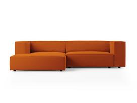 Minkštas kampas Cosmopolitan Design Arendal 3, oranžinis