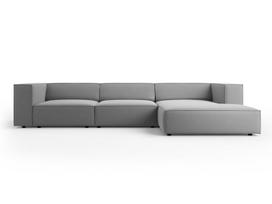 Minkštas kampas Cosmopolitan Design Arendal 4, pilkas