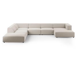 Minkštas kampas Cosmopolitan Design Arendal, smėlio spalvos