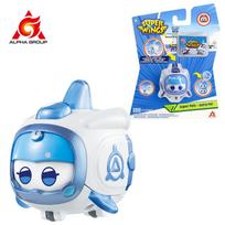 Super Wings Super Pet-Tino Augintinis Dinzauras Su Blizgančia Šviesa Keičiamas Veidas Emocijoms Keisti Krovimo Veiksmo Figūrėlės Vaikų Žaislas Dovana