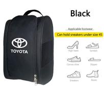 Automobilio logotipas Sportbačių krepšys Kelioninis išvykos batų laikymo įrankis Toyota Corolla Yaris Prius CHR Aygo Camry Auris Avensis Land Cruiser 4