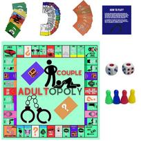 Suaugusiųjų Monopolio Stalo Žaidimas Porų Opoly Pramoginiai Kortų Žaidimai Poroms Lauke Nešiojamas žalia