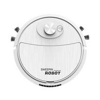 Išmanusis šlavimo robotas dulkių siurblys, stiprus siurbimas, mažas triukšmas, įkraunamas itin plonas automatinis šlavimo šlavimo išmanusis robotas balta