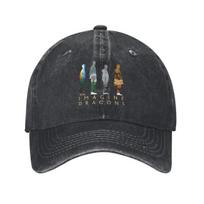 Vintage Imagine Dragons Loom Album Baseball Caps for Unisex Women Distressed Denim Snapback Hat Band Music Outdoor Adjustable Hats Adjustable