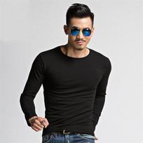 6 spalvų Vyriški ploni marškinėliai ilgomis rankovėmis Tight Casual Tee XL