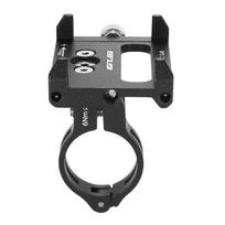 Mountian Bike Phone Mount Universalus reguliuojamas dviračio mobiliojo telefono GPS laikiklio laikiklio laikiklis juoda