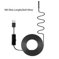 Pramoninio endoskopo boreskopo tikrinimo kamera Integruota 8 vnt LED 8 mm objektyvas IP67 vandeniui atsparus USB 5m Soft wire