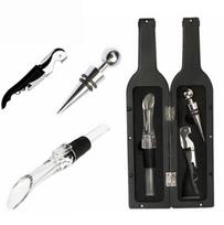 3 vnt / 5 vnt vyno butelių kamščiatraukis įrankio butelio formos laikiklis butelių atidarytuvo dovana 3pcs/set