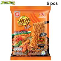 Yum Yum Sood-Ded, Seafood Pad Charvour, 80 g, 6 vnt / 12 vnt / 24 vnt - Tailandietiški greitai paruošiami makaronai 80 g x 6 pcs