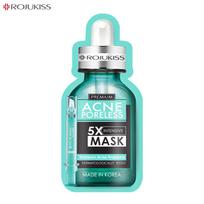 Rojukiss Serumas nuo spuogų/stangrus/raudonas/gluta/HYA/Omega/perfect/remontas/balta/cinko beporė 5X intensyvi kaukė 25 ml – tajų odos priežiūra Acne 1 pc