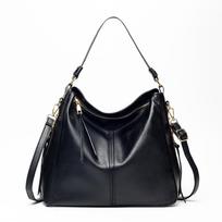 Pečių krepšiai moterims Prabangios rankinės Designer Women Messenger Crossboday Bags Vintage Tote juoda