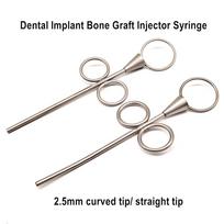 Dantų chirurginis implantas MTA kaulo transplantato injektoriaus švirkšto laikiklis tiesus/lenktas antgalis 2,5 mm 1 piece 2.5mm straight