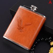 7Oz Hip Flask nerūdijančio plieno kelioninis flagono vyno viskio puodo gėrimo butelis