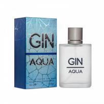 AQUA kvepalai vyriškas tualetinis vanduo  GIN Aqua , 100 ml 100ml mėlyna