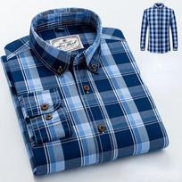 CHEST S-4XL medvilniniai vyriški nauji languoti marškiniai ilgomis rankovėmis pavasario medvilniniai laisvalaikio marškiniai Slim Fit colių marškinėliai S tamsiai mėlyna spalva