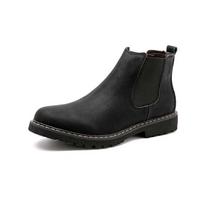 Chelsea Boots Vyriški žieminiai batai Juodi skeltos odos batai Vyriška avalynė Šilti pliušiniai kailiniai žieminiai batai vyrams Zapatos Hombre 35 41