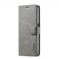 Dėklas, skirtas „Redmi Note 9 Pro Case“ Odinis vintage telefono dėklas „Xiaomi Redmi Note 9S Note9 Pro Max“ dėkliams, atverčiamas magnetinis piniginės dangtelis Redmi Note 9 Pro pilka spalva