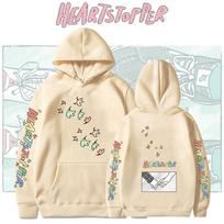 Karštas išpardavimas Heartstopper Hoodies Kawaii Nick ir Charlie Megztiniai Unisex Rudens Vilnos megztinis Mados Hip Hop Gatvės Apranga M