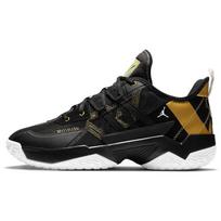 Air Jordan One Take 2 PF Juodos Metalo Aukso Vyriški Sportbačiai Balti CW2458-007 42 black