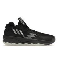 adidas Dame 8 Admit One - Pagrindinės juodos spalvos vyriški sportbačiai Sidabrinės-Metalinės pilkos-Šeši GY6461 46