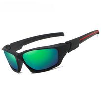 ReyDix Unisex Poliarizuoti Sportiniai Akiniai nuo Saulės, UV400 žalia