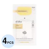 d'Alba White Truffle Double Fresh kaukių pakuotė mitybai ir drėkinimui 32,5 g (5 Parinktys) 4PCS