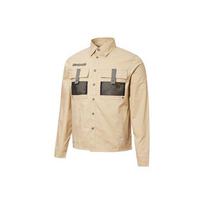 Puma Stand Collar Casual Zip Jacket Men Jacket Khaki 532186-12 M beige
