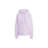Adidas x Stella McCartney Stella McCartney Bendradarbiavimo su užtrauktuku gobtuvas su vienspalviu logotipu Moteriškas gobtuvas Violetinis IJ0580 L