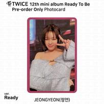 DU KARTUS 12-asis mini albumas, paruoštas būti fotokortele Žinučių kortelė Atvirukas Jeongyeon POB Photocard - Ready ver