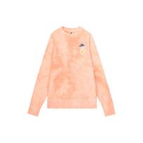 Nike Sportswear Dažytas margumu ir margučių siuvinėjimu apvaliu kaklu vyriškas džemperis Viršutiniai drabužiai Raudonas DM5011-693 M