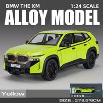 1/24 mastelio XM lydinio automobilio modelis Diecast Car Sound Light Automobilių mėgėjų kolekcija Vaikų gimtadienio dovanos Metaliniai berniukų žaislai 1/24-Size:21*9.5*7.2cm žalia