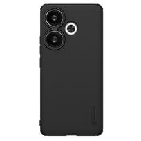 Nillkin dėklas Xiaomi Poco F6 Pro / F6 / F5 Pro / F5 5G Super Frosted Shield itin plonas kietas PC dangtelis Matinis 360 dėklai for Poco F6 5G juoda