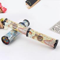 Keičiamas magiškas kaleidoskopas Naujas reguliuojamas klasikinis lavinamasis žaislas vaikams Įmantrus spalvotas pasaulio žaislas besikeičiantis besisukantis kaleidoskopas