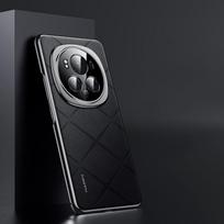 Prabangus odinis telefono dangtelis, skirtas Honor Magic 6 Pro padengtas fotoaparato objektyvas Ptotection kietas nugaros dėklas, skirtas Honor Magic 6Pro 6 RSR Magic 6 juoda