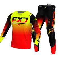 Motocross Jersey & Pant Kits lenktynių kostiumas Racer Gear Set Off-road MX Enduro MOTO Vyriški rinkiniai Moterų kalnų kalnų motociklų kombinacija XL-36
