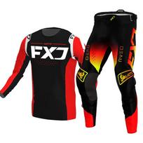 Motocross Jersey & Pant Kits lenktynių kostiumas Racer Gear Set Off-road MX Enduro MOTO Vyriški rinkiniai Moterų kalnų kalnų motociklų kombinacija S-30
