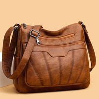 Minkštos odos moteriškas krepšys Firminio dizaino moteriškos rankinės Piniginės Prabangus moteriškas pečių krepšys Didelės talpos Crossbody Bags Sac