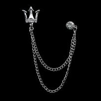 Man Suit Shirt Collar Tassel Brooch Eagle Angel Skull Anchor Badge Retro Pins Wedding Dress Party Neckware Accessories No .28 -57