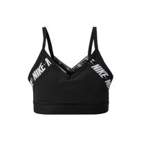 Nike Indy Logo Low Impact Letter Back Sports Bra Women Sports Bra Black CJ0560-010 XS