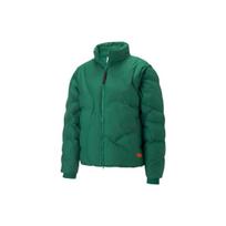Puma X P.A.M. Collaboration Puffer Jacket Solid Color Zipper Stand Collar Cotton Coat Unisex Jacket Green 536008-84 XL
