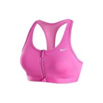 Nike vientos spalvos patogus sportinis liemenukas su užtrauktuku moteriškas apatinis trikotažas Rožinis FN2732-675 S
