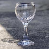 Antikvariniai įvairiaspalviai ir rankomis pjaustyti krištoliniai stikliniai vyno taurės su nupjautu koteliu ir pagrindu Namų baro dekoras 140ml-330ml